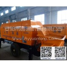 柴油機(jī)動(dòng)力拖式混凝土泵